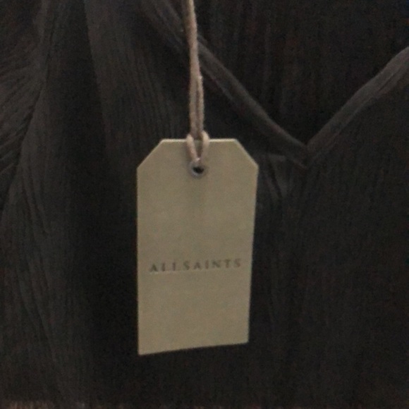 NWT, AllSaints  Thallo blouse , blk US sz 2 - Picture 11 of 11